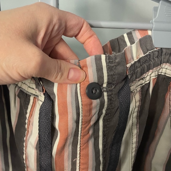 American Eagle striped garbage bag‎ jogger style pants size large - Picture 7 of 11